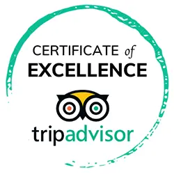 TripAdvisor Certificate of Excellence